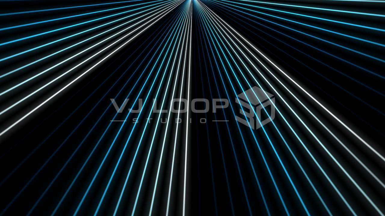 Laser Fan rendered in VJ Loop Studio 3D