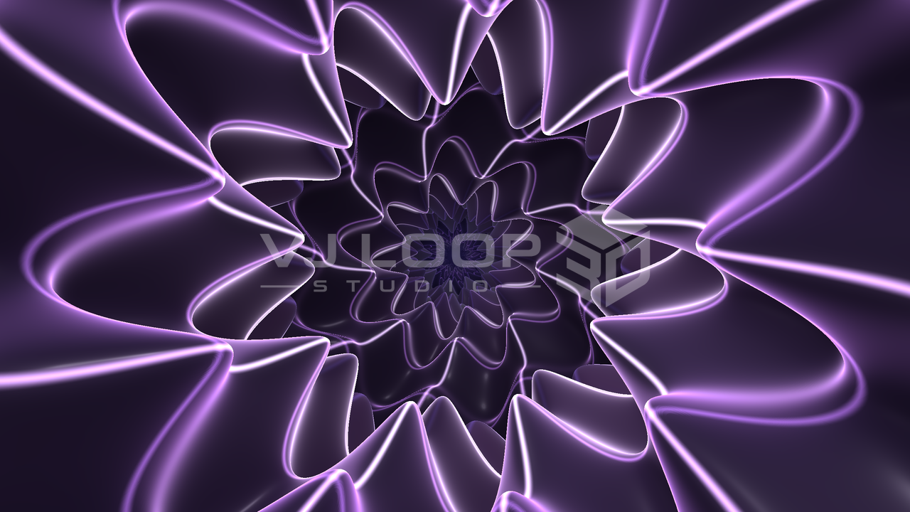 Wormhole rendered in VJ Loop Studio 3D